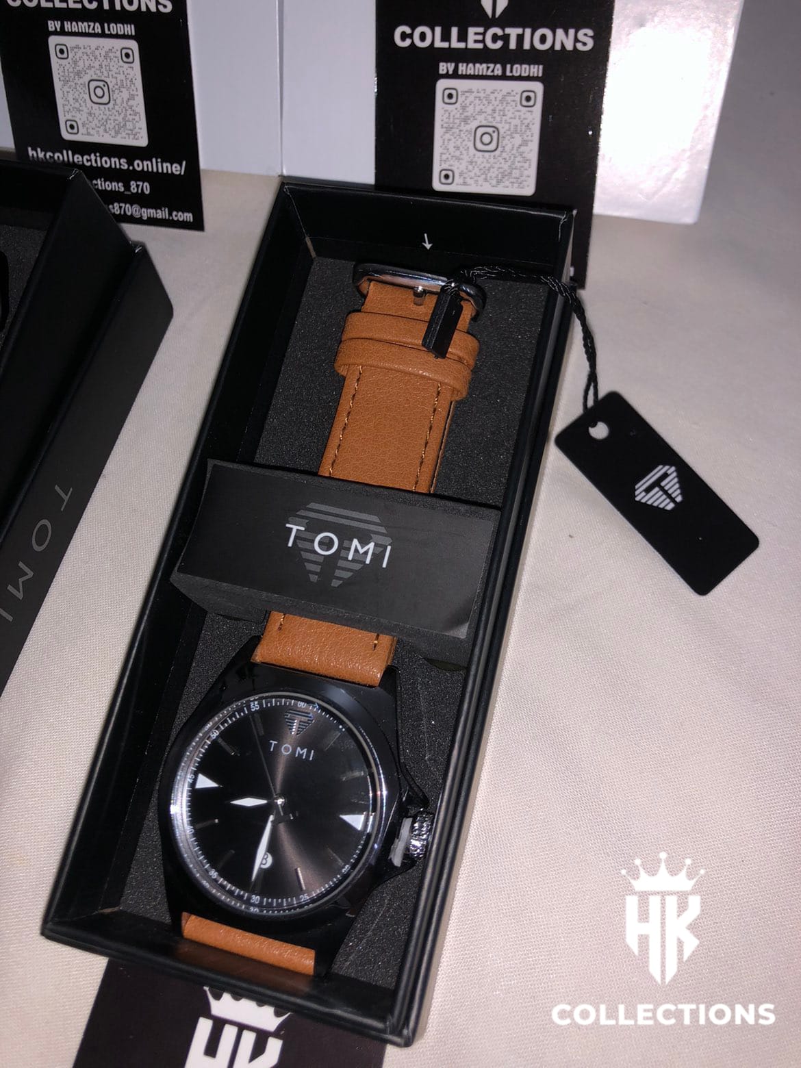 Original TOMI Watches Leather Straps