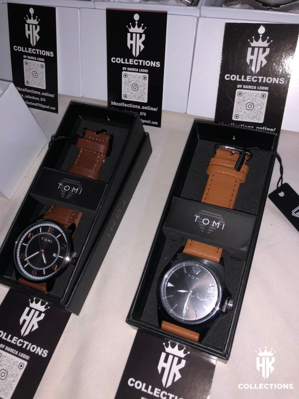 Original TOMI Watches Leather Straps