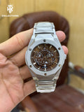 Hublot Diamond Cut Skeleton Men's Watch
