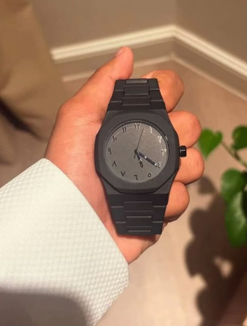 Original Black Aura Arabic Watch